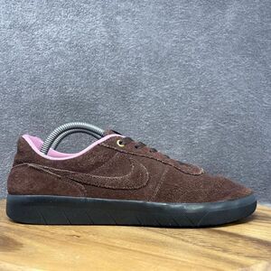 Nike Shoes Men's Size 9 Brown Pink Leather Dunk Skate Retro Sneakers AR0767-200
